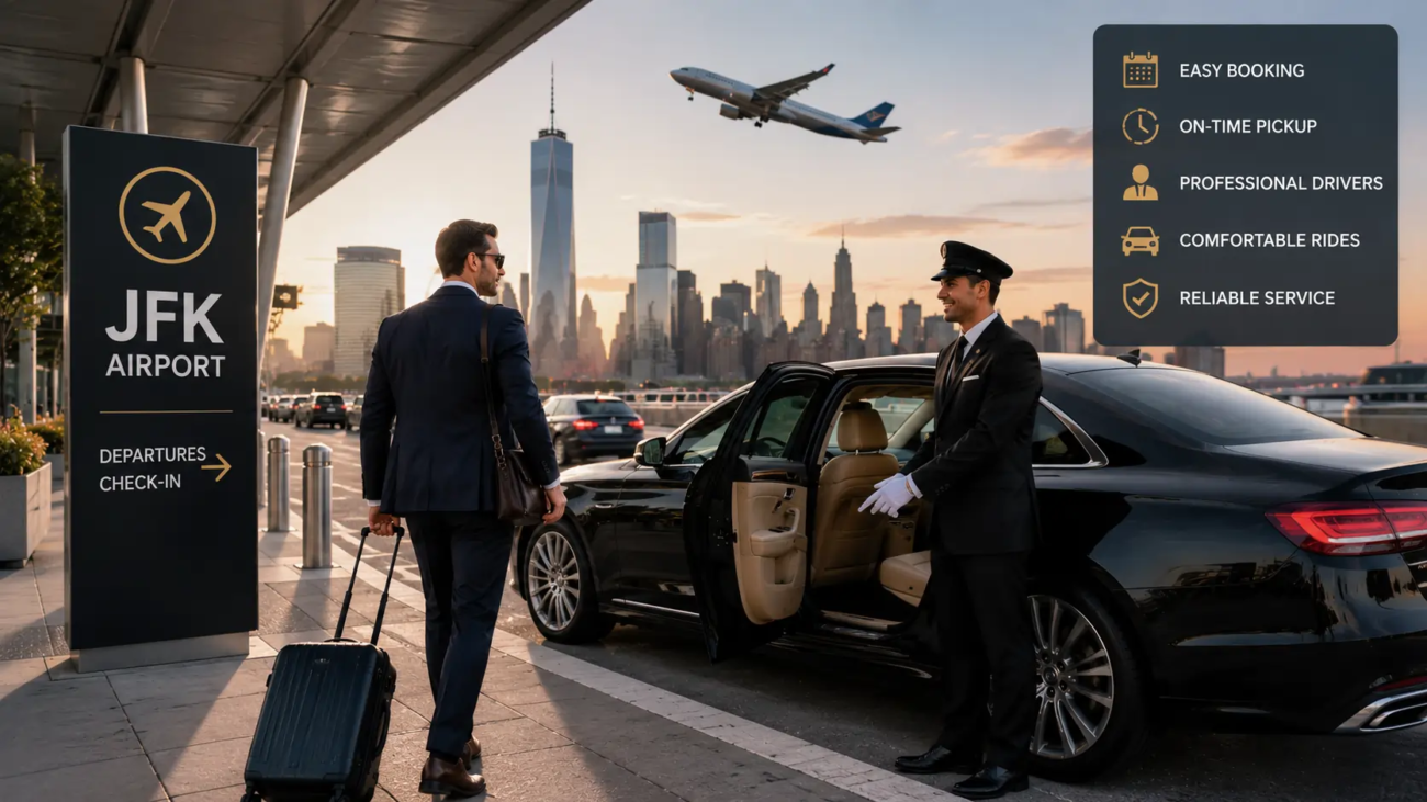Booking a Reliable Car Service to JFK Airport in NYC Made Easy