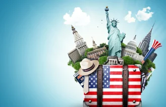 Land mark of usa canada