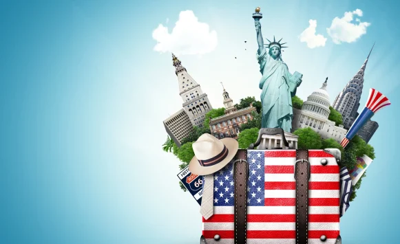 Land mark of usa canada